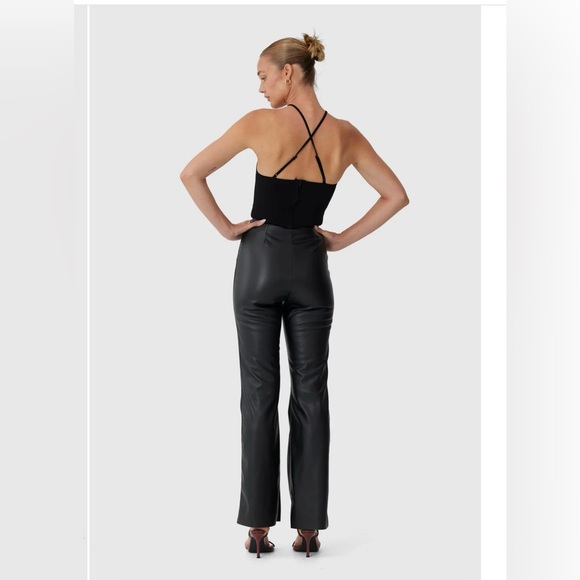 Finders Keepers Vegan Leather Pants - Picture 2 of 9